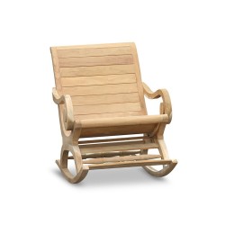 Capri Reclaimed Teak Plantation Rocking Chair