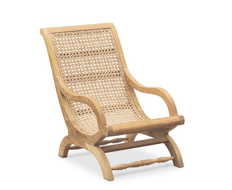 Riviera Garden Lounge Chair, Teak and...
