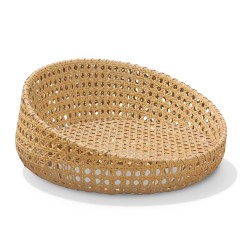 Oyster Open Weave Rattan Daybed