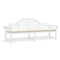 Lutyens-Style garden bench cushion