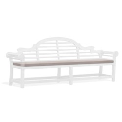 Lutyens-Style 6 Seater Garden Bench Cushion