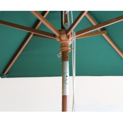 Hexagonal Tilting Parasol - 2m