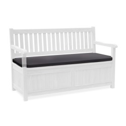 outdoor cushion storage bench