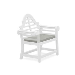 Lutyens-style chair seat pad