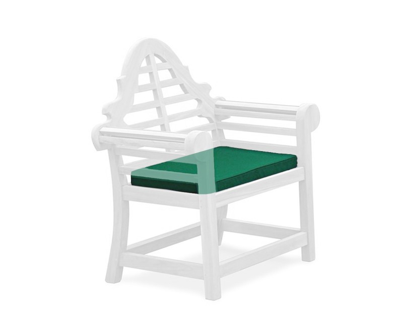 Lutyens-style chair cushion