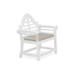 Lutyens-style Garden Armchair Cushion, Patio Furniture Cushion