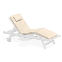 Luxury Garden Sun Lounger Cushion