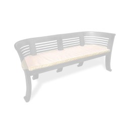 Kensington 3 Seater Bench Cushion, Indoor Bench Cushion
