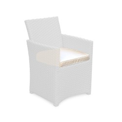 Eclipse Garden Chair Cushion - Ecru/Natural