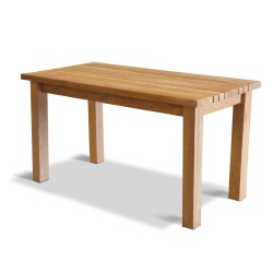 Chichester Teak Outdoor Dining Table, Rectangular - 1.4m