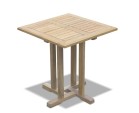 Canfield Teak Square Garden Table - 0.7m