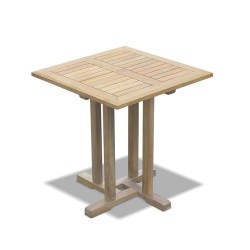 Canfield Teak Square Garden Table - 0.7m