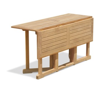 Shelley 5ft Teak Gateleg Drop Leaf Table – 1.5m 2