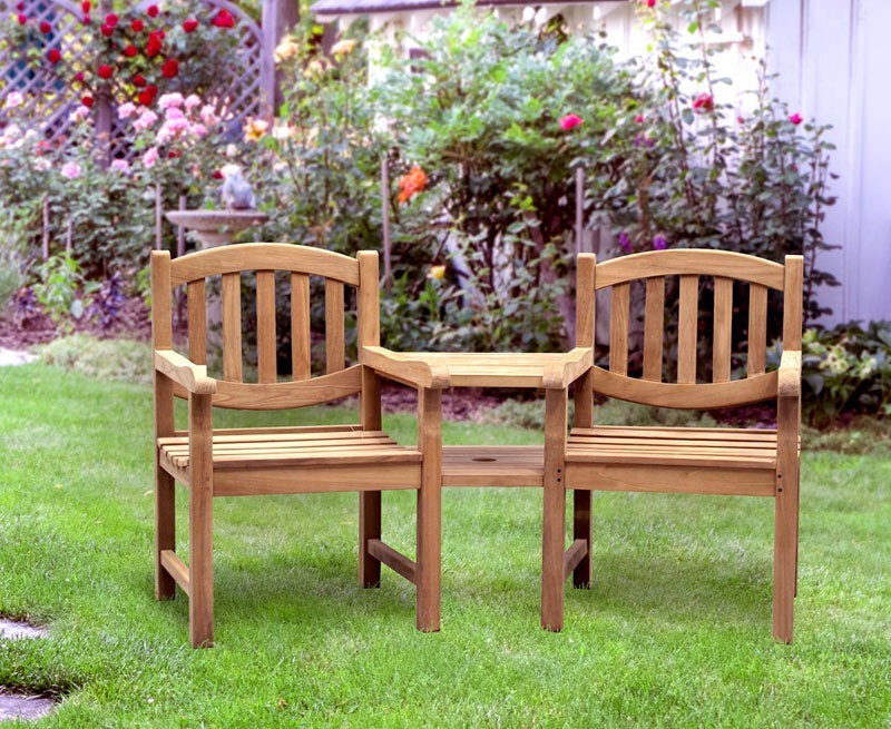 Teak jack clearance and jill seat