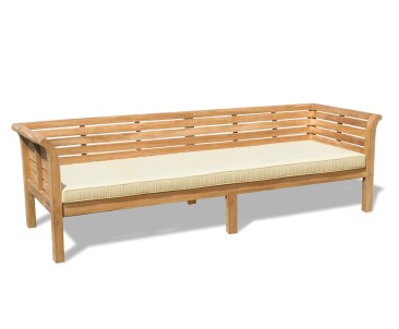 Extra Large Teak Garden Daybed – 2.7m / 9ft 2